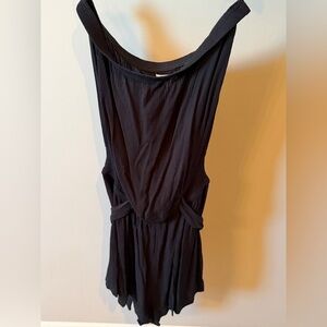 SENSEA Black Sleeveless Jumpsuit Romper